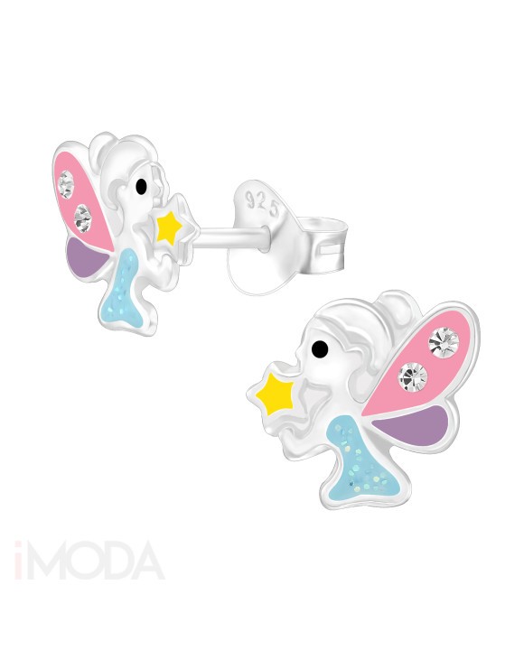 Strieborné náušnice víla-294608-20