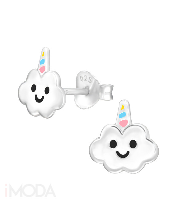 Strieborné náušnice mráčik-271564-20