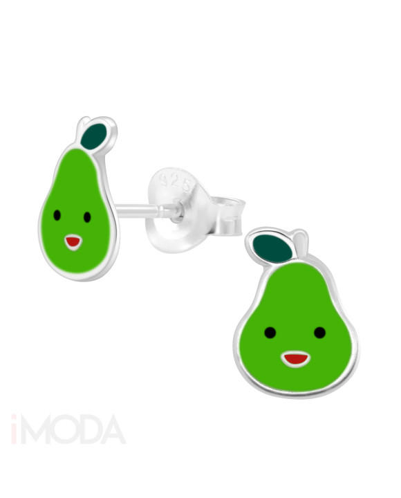 Strieborné náušnice hruška-294615-20