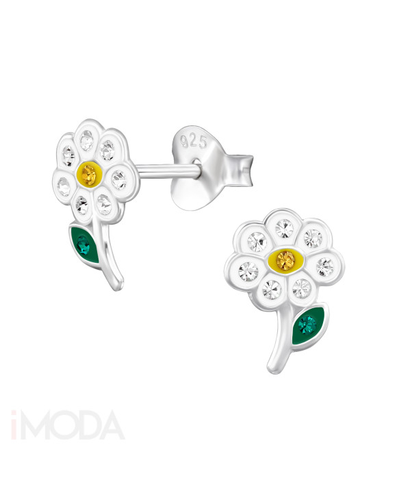 Strieborné náušnice kvet-313545-20