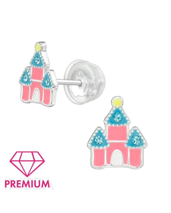 Strieborné náušnice zámok-271560-20