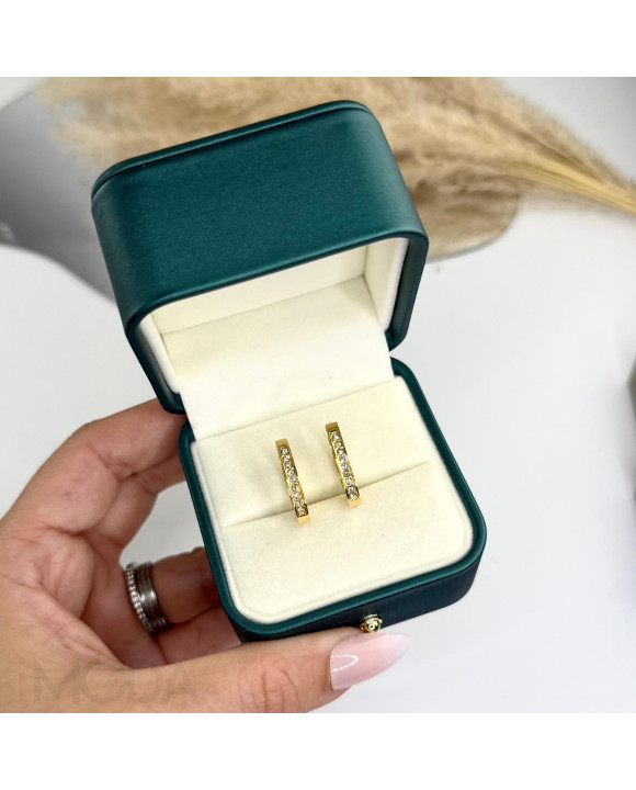 Kruhové oceľové náušnice ovalné-321542-20