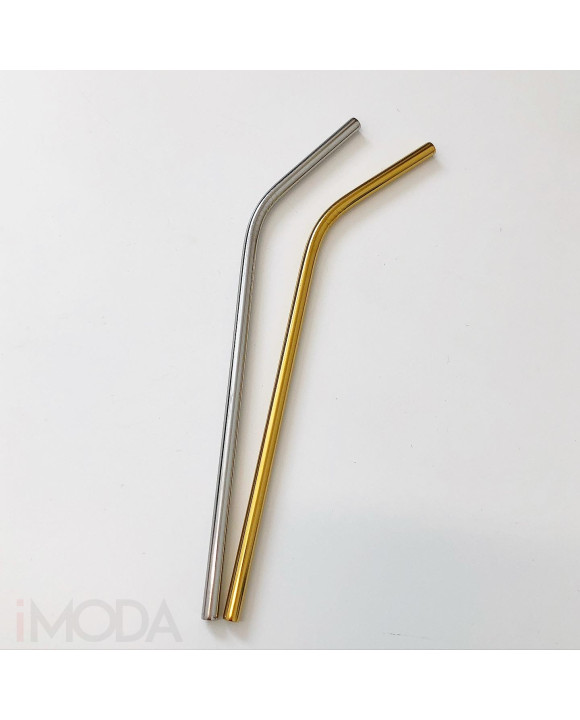 Kovová slamka zahnutá-238110-20