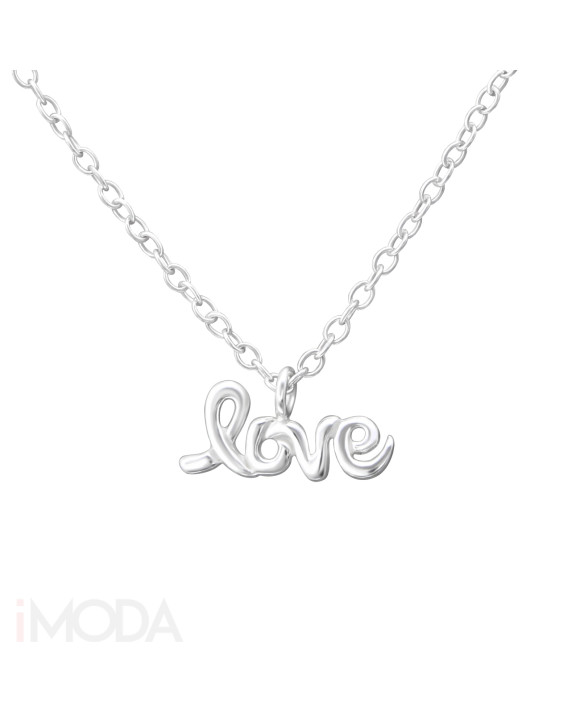 Strieborný prívesok s retiazkou