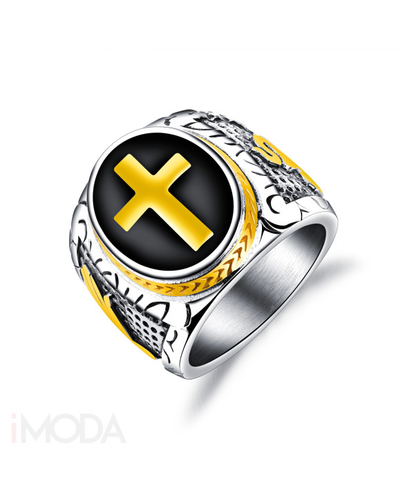 Pánsky oceľový prsteň-162931-20