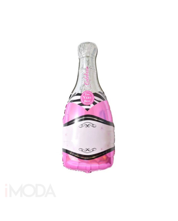 Balón v tvare ružového šampanského-157488-20
