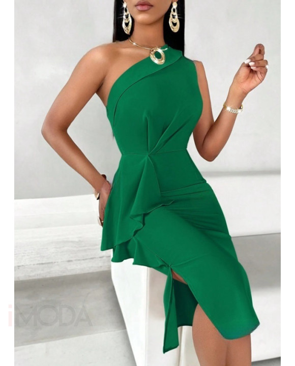 Zelené elegantné šaty-307821-20