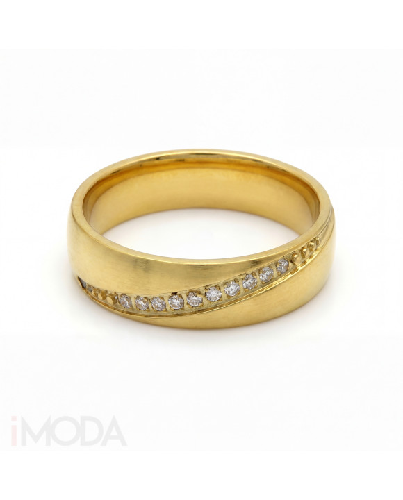 Dámska obrúčka pozlátená-324088-20