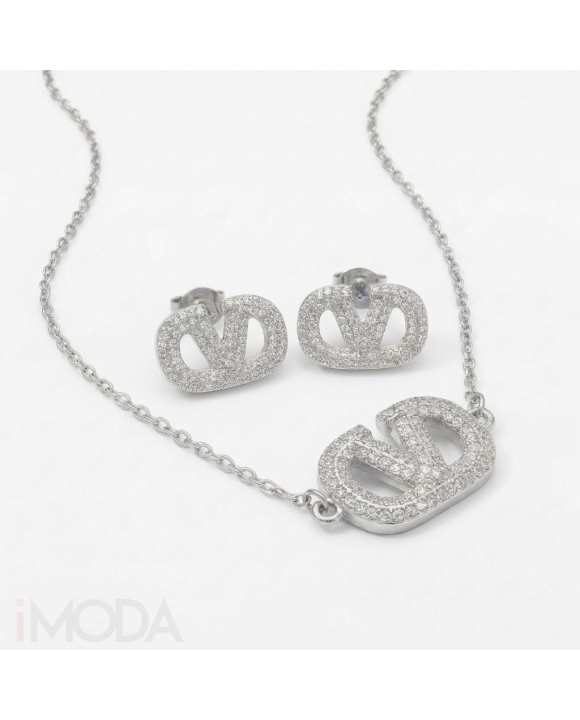 Dámsky trendy set s kryštálmi-318254-20