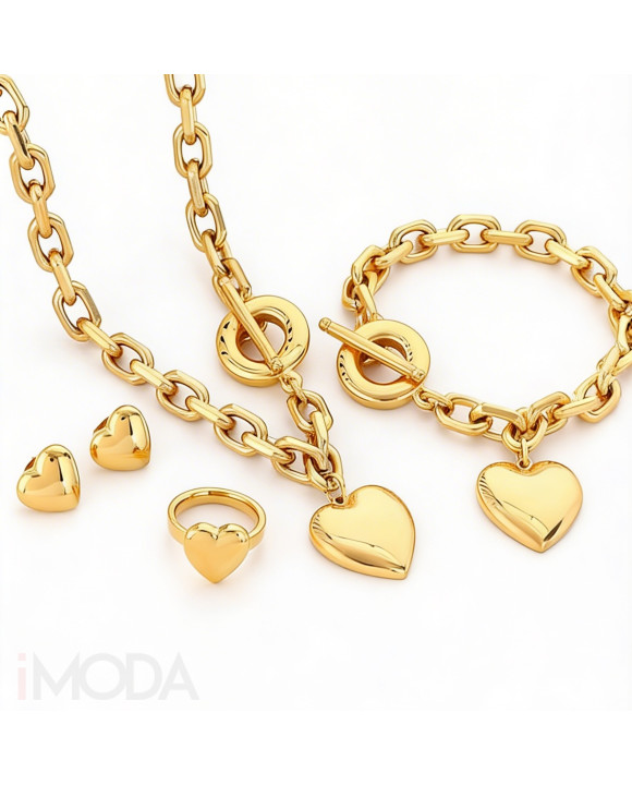 Dámska oceľová súprava-316305-20