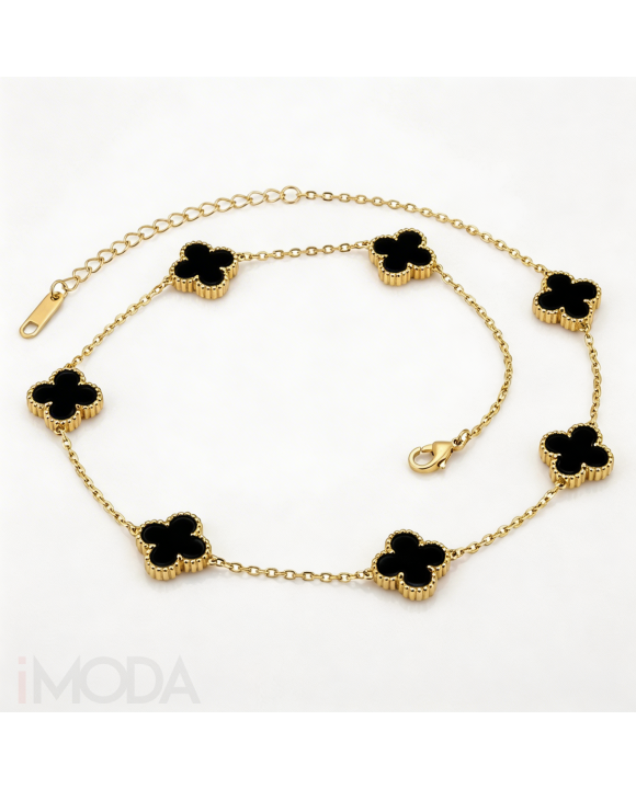 Dámsky oceľový pozlátený náhrdelník-281872-20