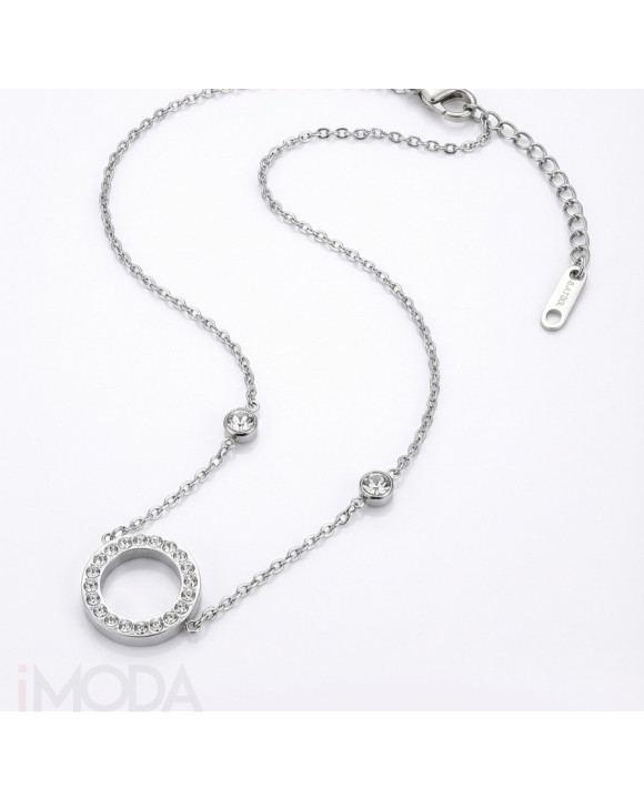 Oceľový náhrdelník s príveskom-321794-20