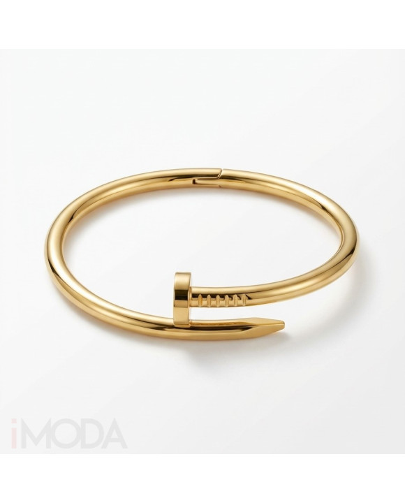 Pozlátený oceľový náramok klinec-290284-20