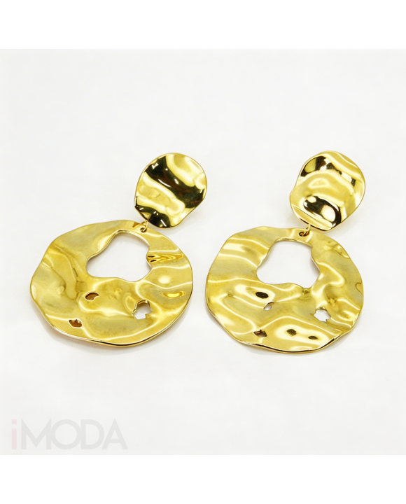 Dámske oceľové náušnice asymetrické-318038-20