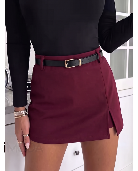 BORDO kraťasová sukňa s opaskom-329862-20