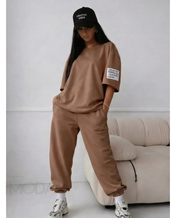 Hnedá tepláková súprava-326600-20