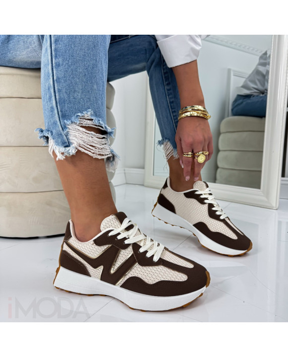 Béžovo-hnedé tenisky-324879-20