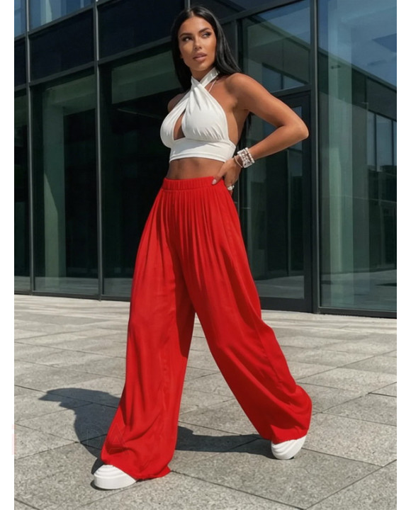 Červené široké nohavice-327135-20