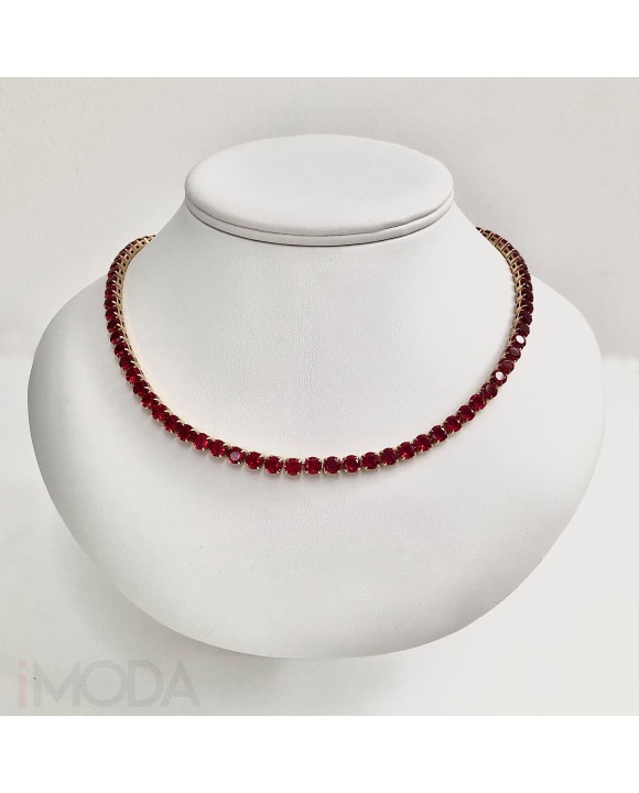 Dámsky kryštálový náhrdelník-277277-20