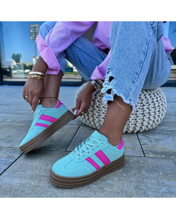 Zelené tenisky s perličkami-321132-20