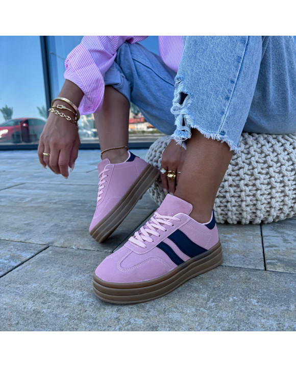 Ružové tenisky s perličkami-321138-20