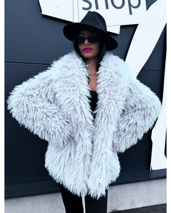 Biely kožušinový kabát-314257-20