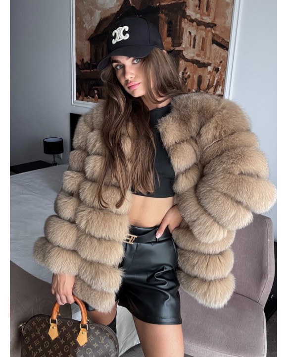 Kožuch ALMA KOCH KHAKI-322804-20