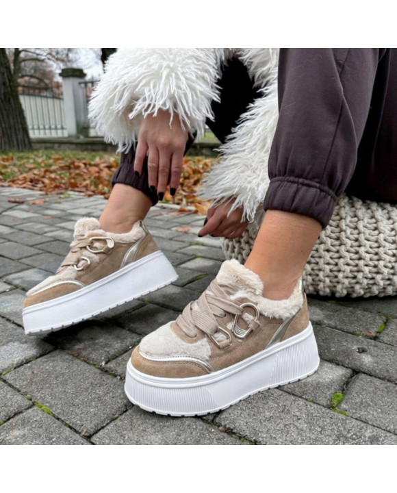 Béžové zateplené tenisky-323761-20