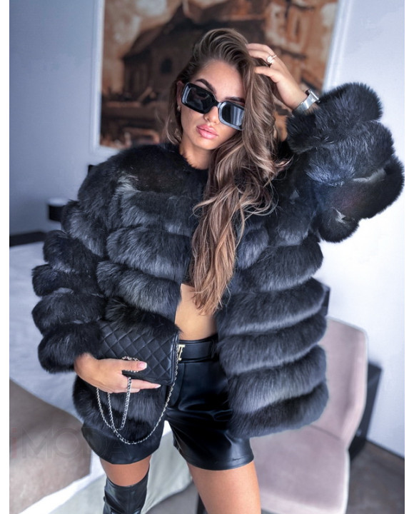 Kožuch ALMA KOCH SMOKY GREY-322807-20