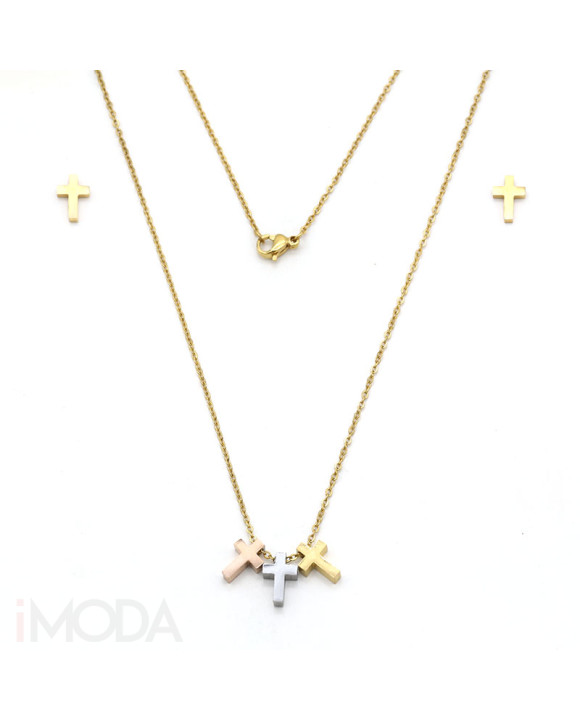 Dámska oceľová súprava-195334-20