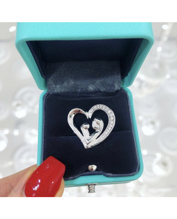 Strieborný prívesok srdce-164518-20
