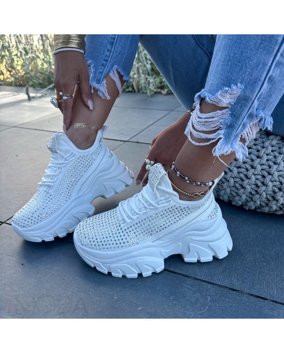 Biele tenisky s kamienkami-317746-20