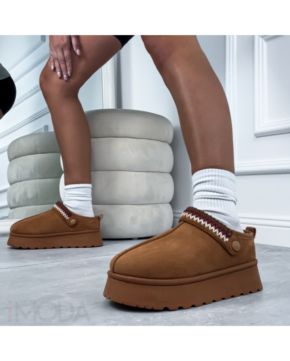 Hnedá nasúvacia obuv-322750-20