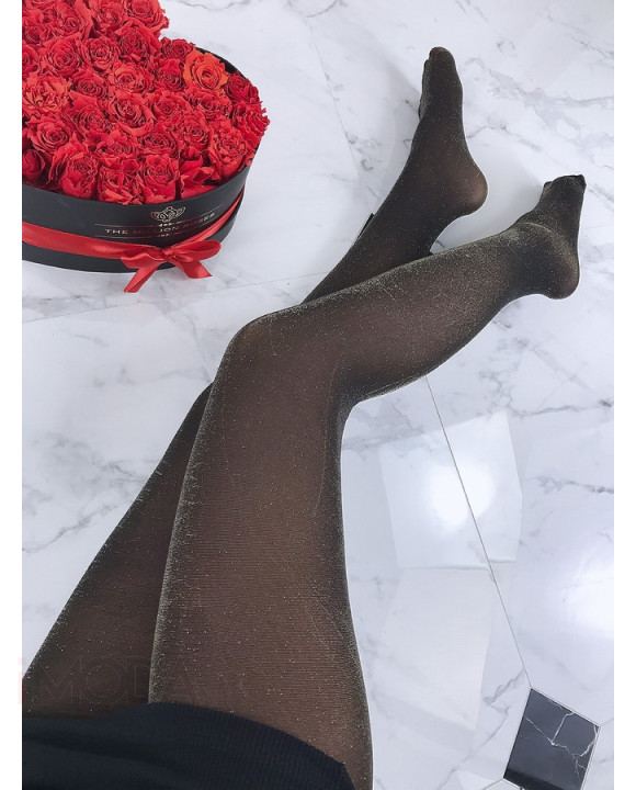 Dámske pančuchy so zlatým odleskom-182134-20