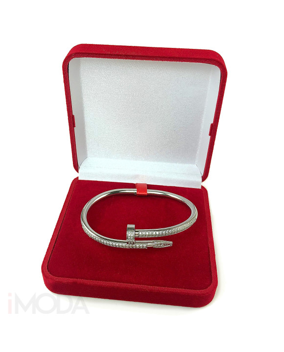 Dámsky oceľový náramok klinec-281631-20