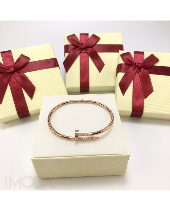 Dámsky oceľový náramok klinec rose-286835-20