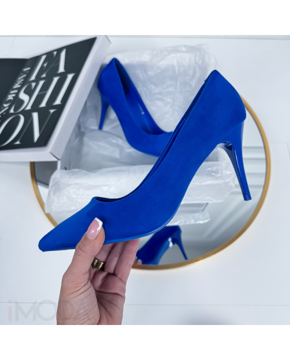 Modré semišové lodičky-264045-20