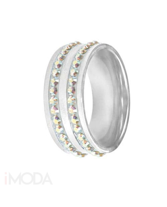 Dámsky oceľový prsteň