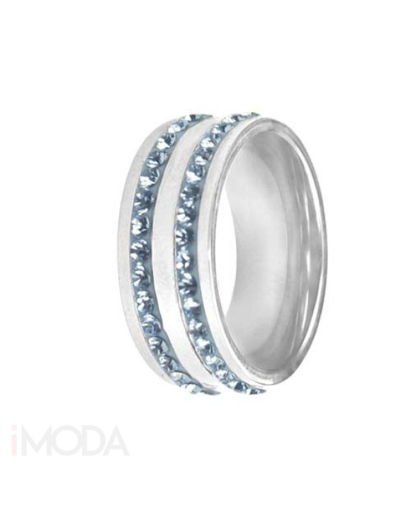 Dámsky oceľový prsteň