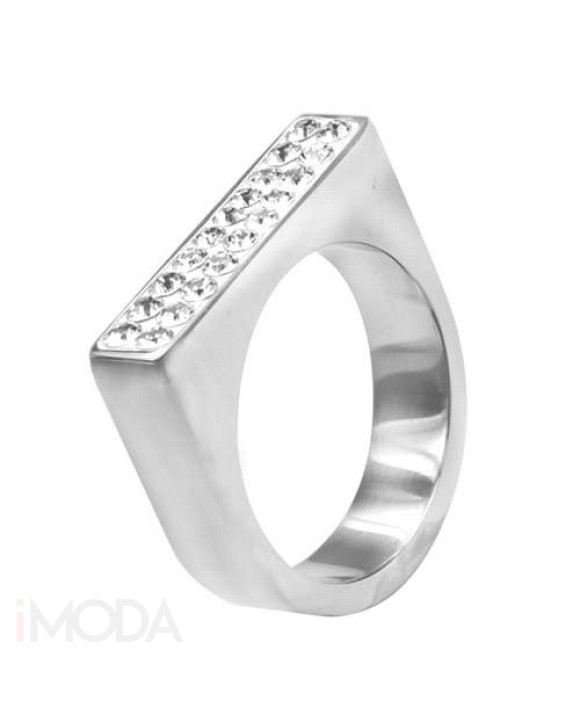 Dámsky oceľový prsteň