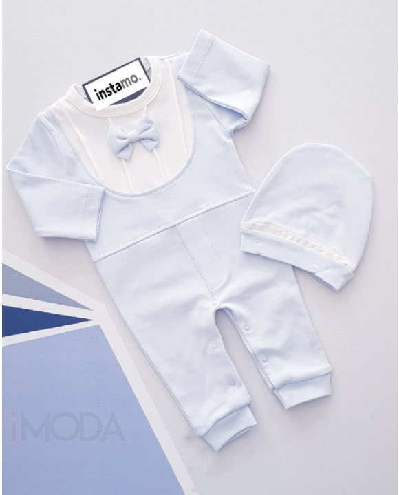 Svetlomodrý overal s čiapočkou-269924-20