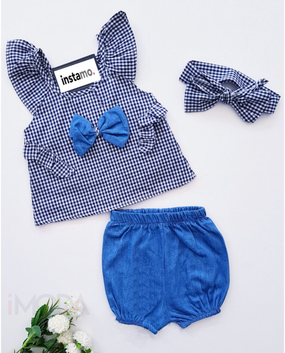 Károvaná letná súprava-270131-20