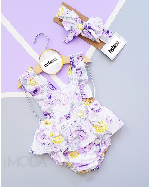 Fialový letný overal s čelenkou-269489-20