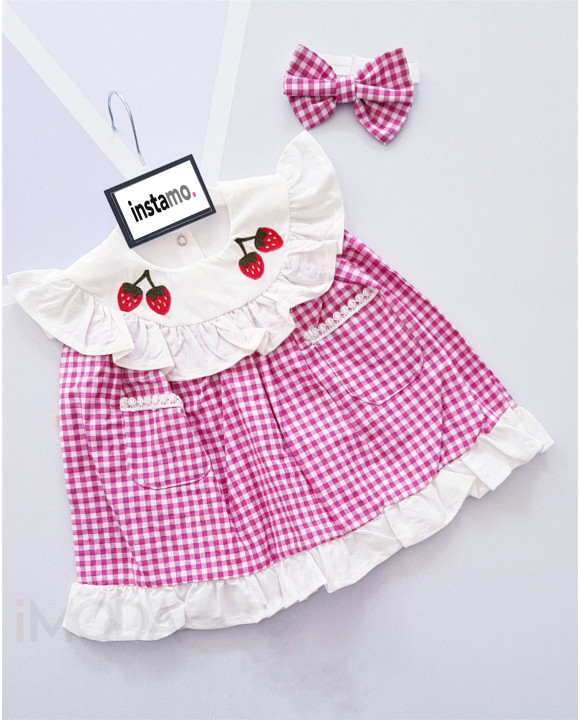 kárované šaty s čelenkou-270140-20