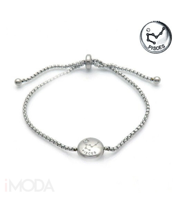 Oceľový náramok súhvezdie Ryby-196099-20