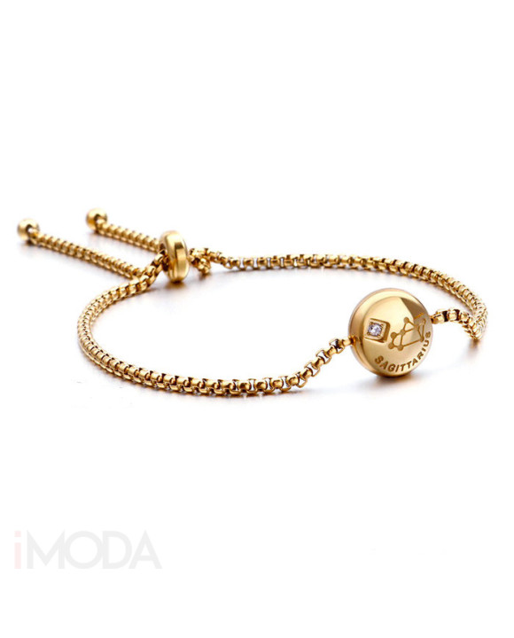 Dámsky oceľový náramok zverokruh Strelec-254426-20