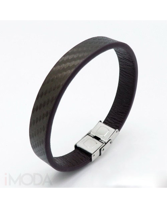 Pánsky kožený náramok hnedý-312303-20