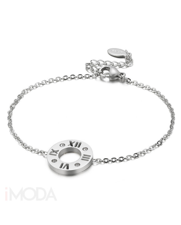 Dámsky oceľový náramok s príveskom-316265-20