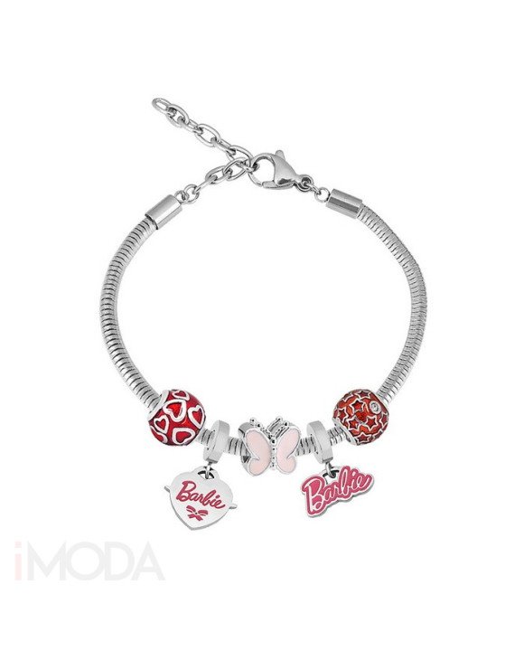Oceľový náramok s príveskami Barbie-312237-20
