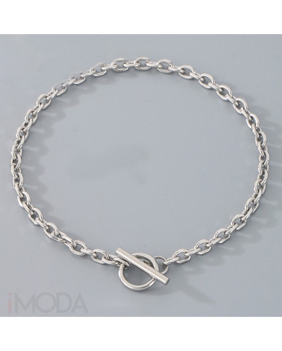 Oceľový pozlátený náramok-316312-20